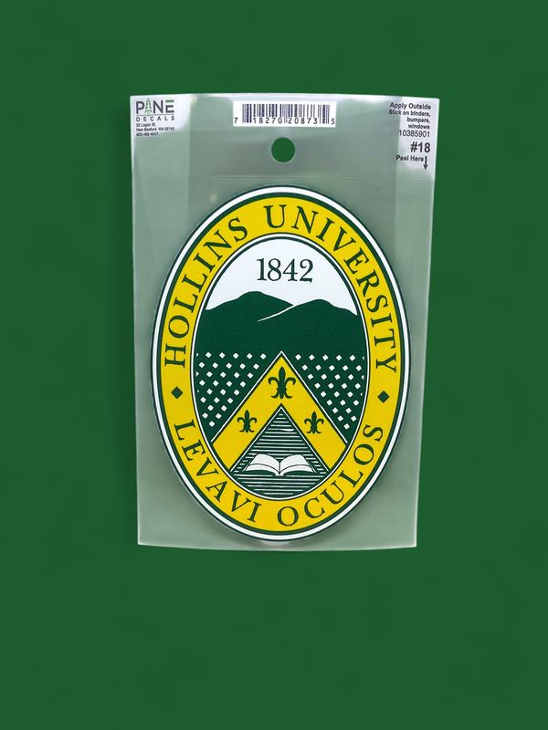 Oval Hollins Seal Decal #18