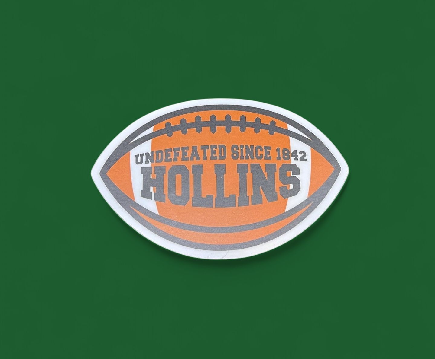 Undefeated Football Decal