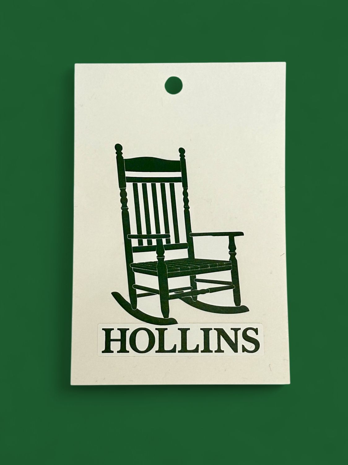 Hollins Rocking Chair Decal