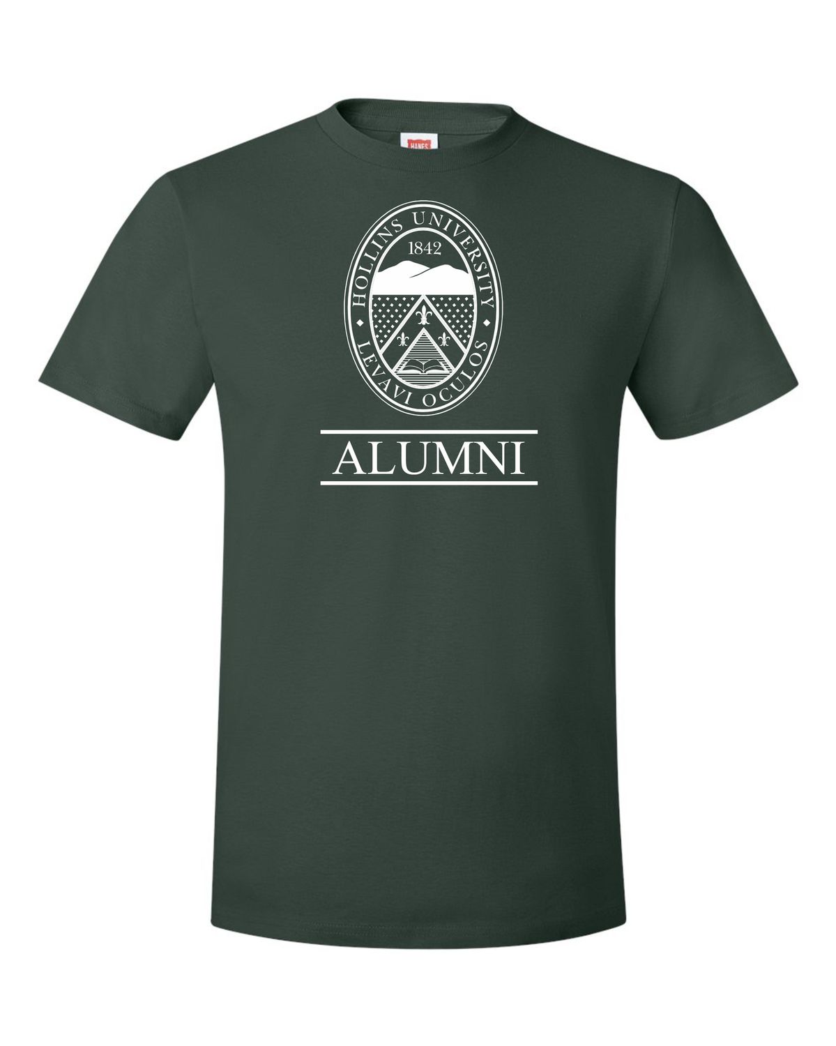 Alumni Seal Short Sleeve, Color: Forest Green, Size: Small
