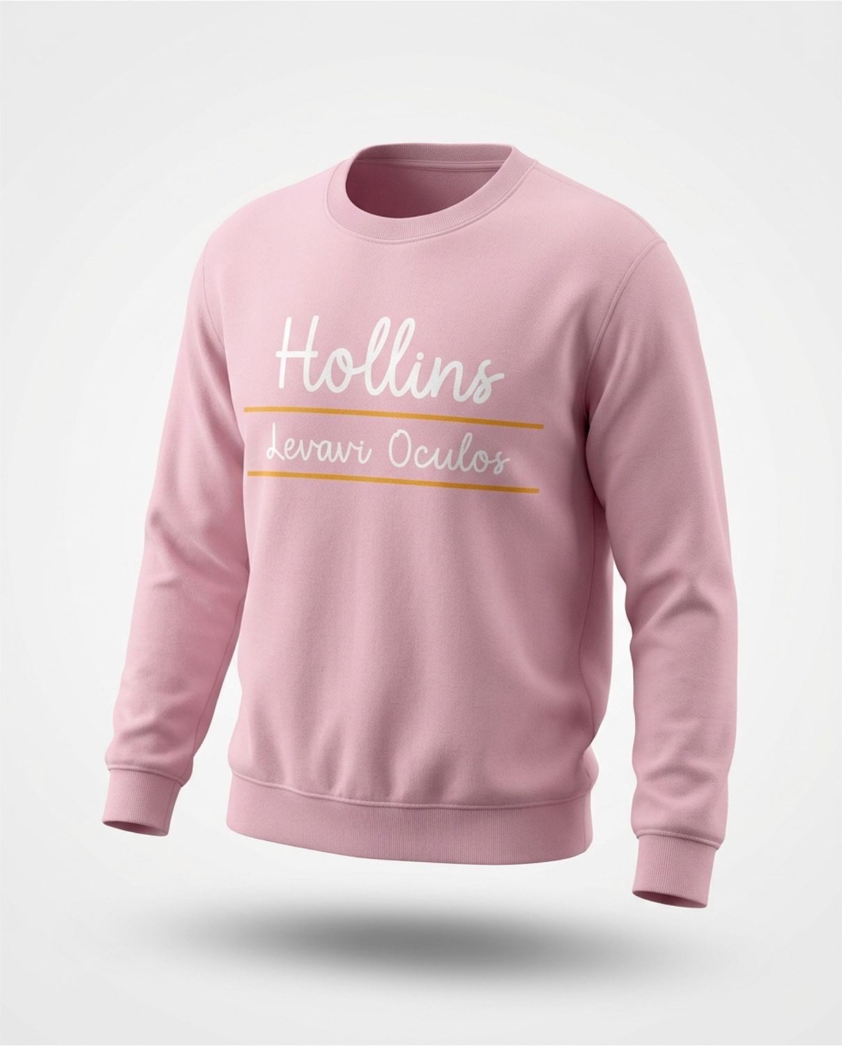 Hollins Lev Oculos Sweatshirt, Color: Lt Pink, Size: XS