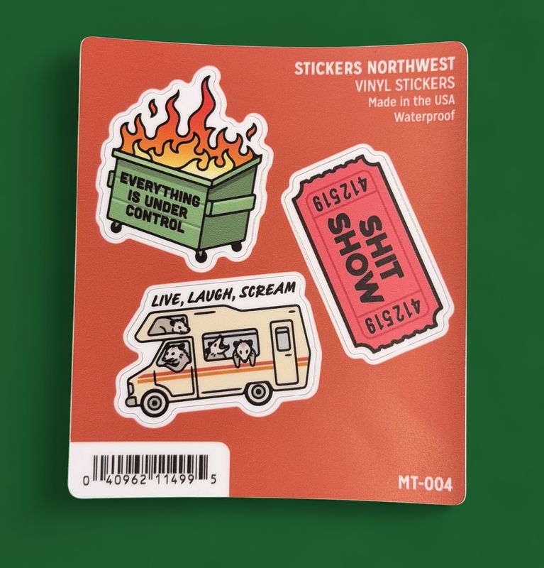 Snarky Everything Is Under  Control Mini Trio