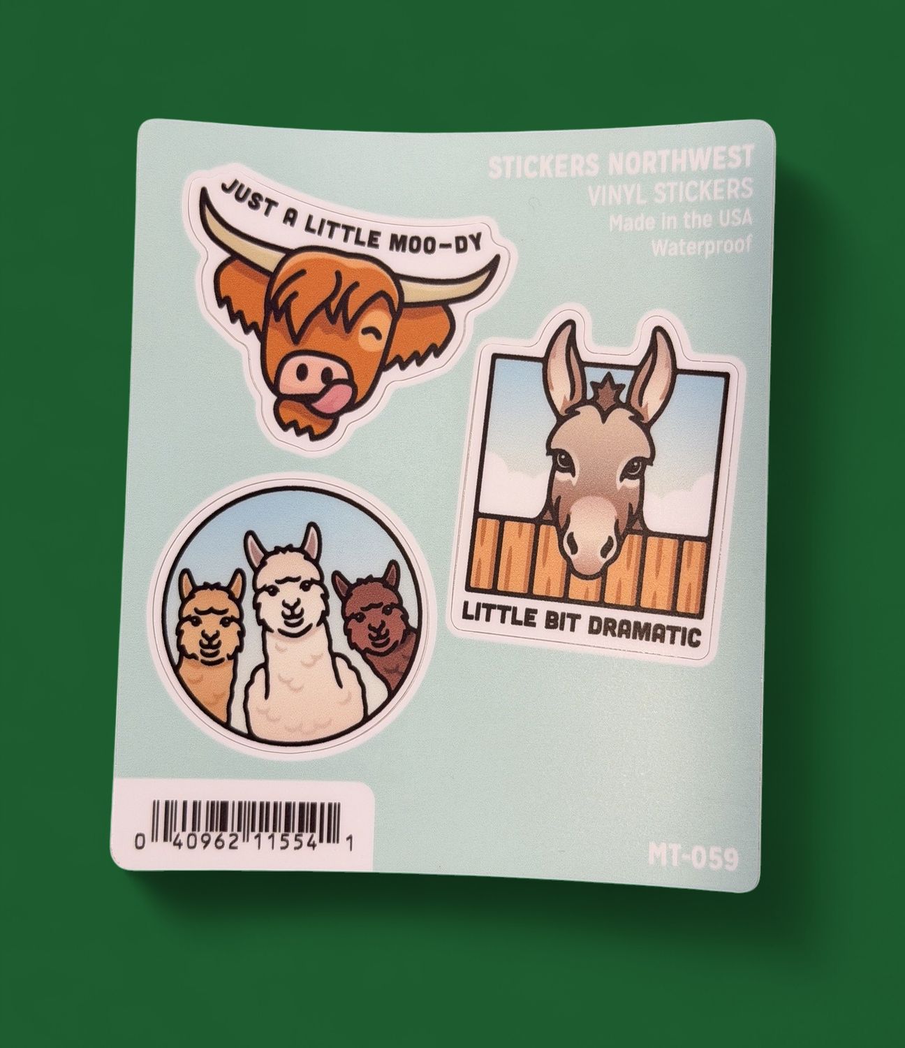 Livestock Animal Mini Trio