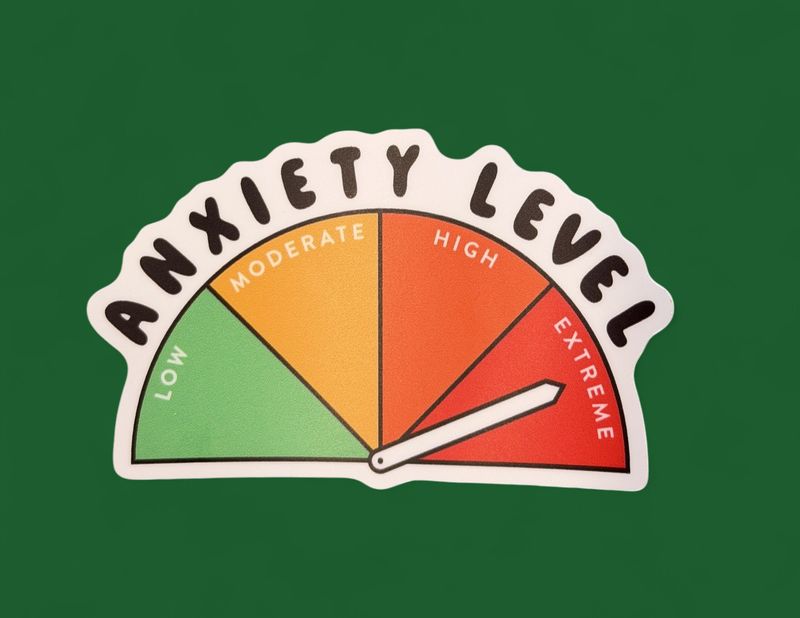 Anxiety Level Sign
