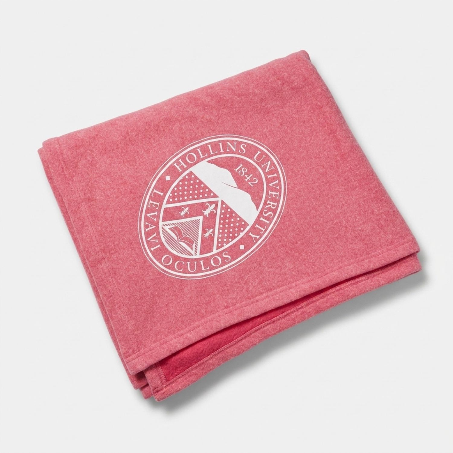 Fleece Dorm Blanket, Color: Pom