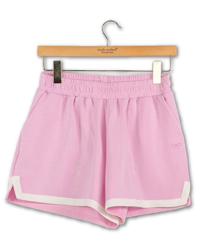 Simply Southern Shirt &amp; Short Set Pink/White