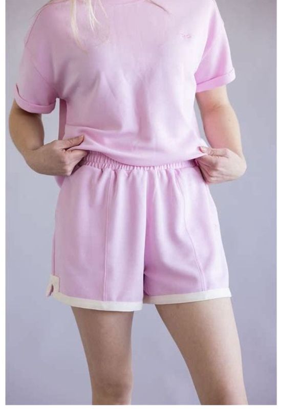 Simply Southern Shirt &amp; Short Set Pink/White