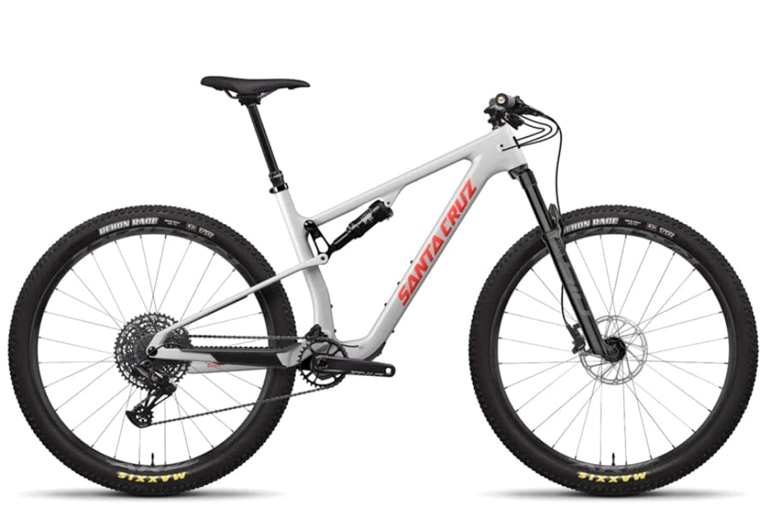 Santa Cruz Blur 4 C 29 S Mountain Bike in Silver, Large - Available at Suck Creek Cycle