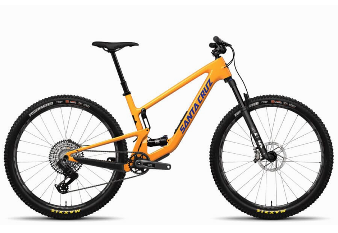 Santa Cruz Tallboy 5 C 29 GX AXS Mountain Bike in Melon, X-Large - Available at Suck Creek Cycle