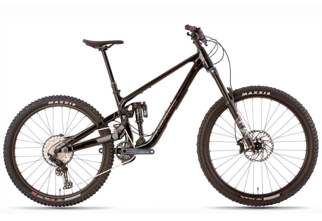 Norco Sight A2 MX Mountain Bike in Black, Medium - Available at Suck Creek Cycle