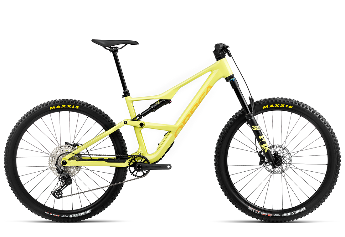 Orbea Occam LT H30 Mountain Bike in Spicy Lime/Yellow, Medium - Available at Suck Creek Cycle