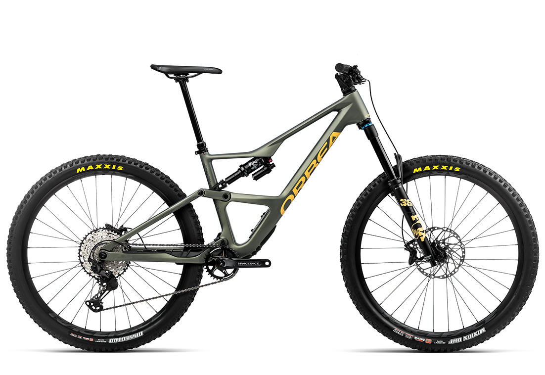 Orbea Occam LT M30 Mountain Bike in Spaceship Green/Yellow, X-Large - Available at Suck Creek Cycle