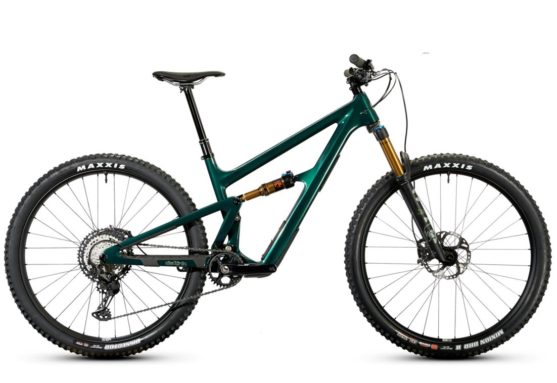 IBIS Ripley Green Flash XT Di2 I-9 Carbon Wheels-LARGE