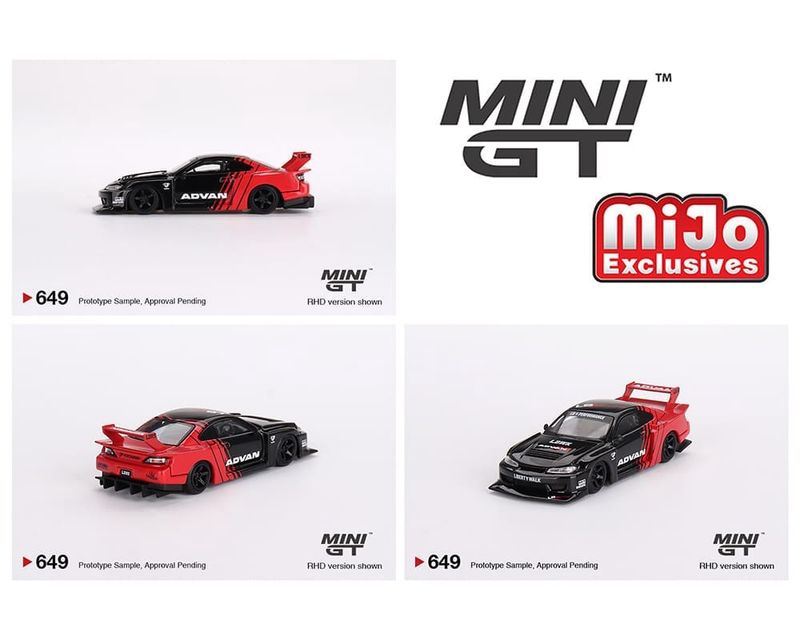 Nissan S15 LBWK Advan