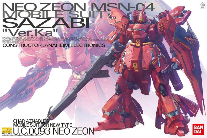 Sazabi Mobile Suit Char&#39;s Counterattack