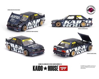 M3 (E30) Kaido Works V1 – Dark Blue