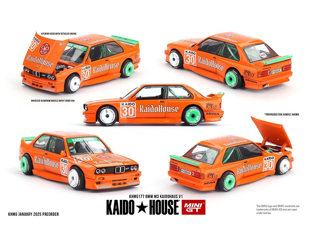 BMW M3 KAIDOHAUS V1 – Orange