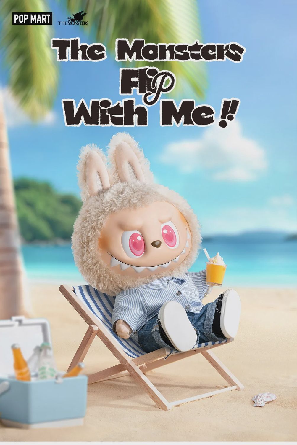 Labubu-THE MONSTERS - FLIP WITH ME VINYL PLUSH DOLL