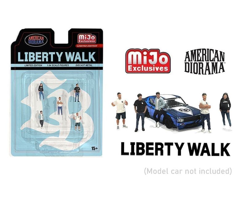 American Diorama 1:64 Figures Liberty Walk Team