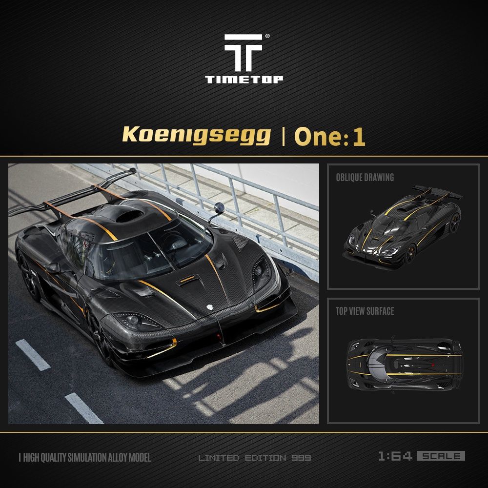 Koenigsegg one1 Gold