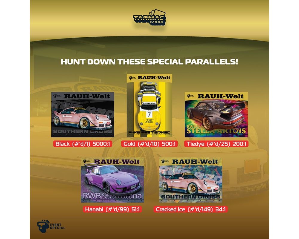 RWB Event Special Edition Collectible Trading Cards -1 Pack