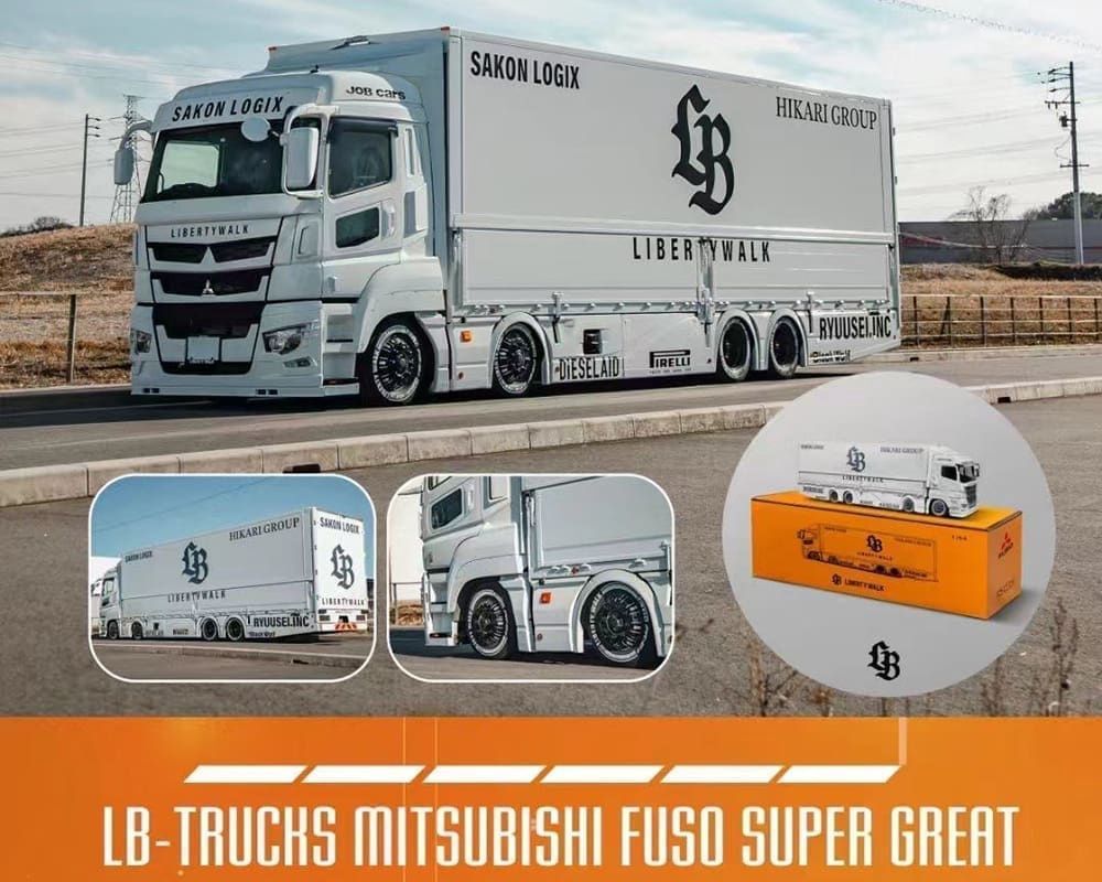 Liberty Walk LB-Trucks Mitsubishi Fuso WH