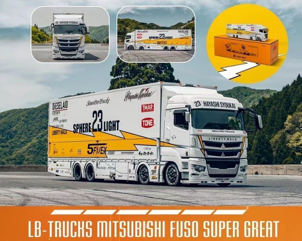 Liberty Walk LB-Trucks Mitsubishi Fuso