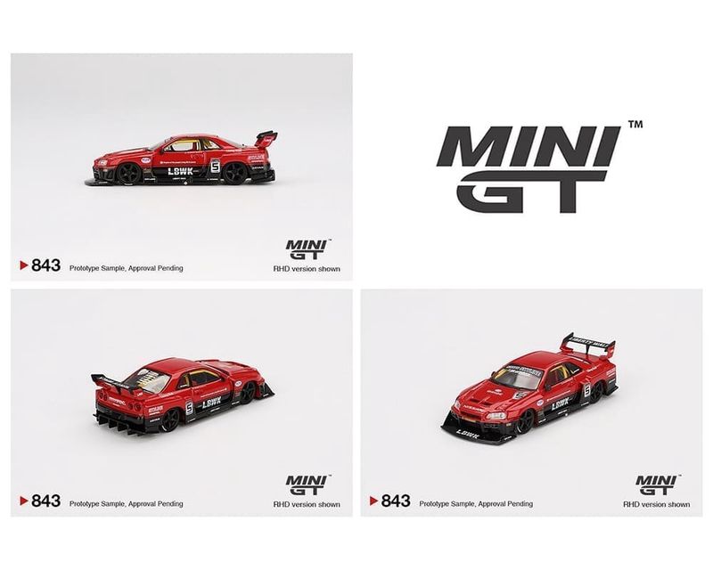 Nissan LB- Silhouette SKYLINE – Red/Black