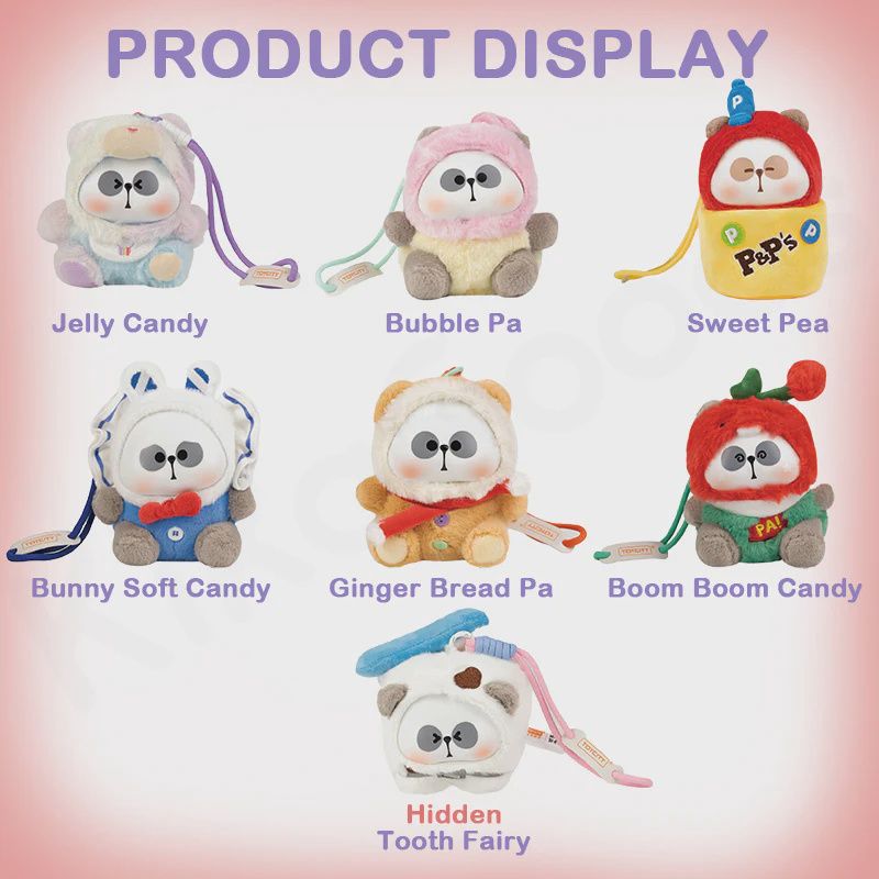 MR.PA Candy Series Vinyl Plush