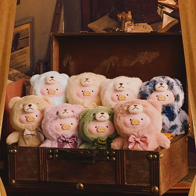 LuLu The Piggy Retro Teddy Series