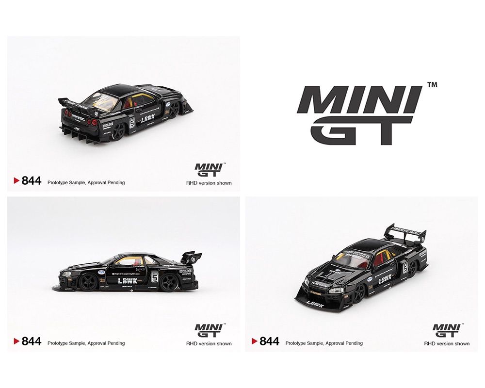 Nissan LB-ER34 Super Silhouette SKYLINE – Black