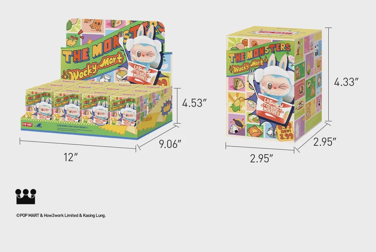 THE MONSTERS Wacky Mart Series Figures