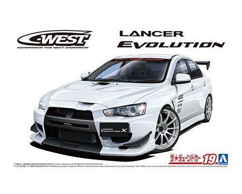 Aoshima 1/24 C-WEST CZ4A Lancer Evolution &#39;07