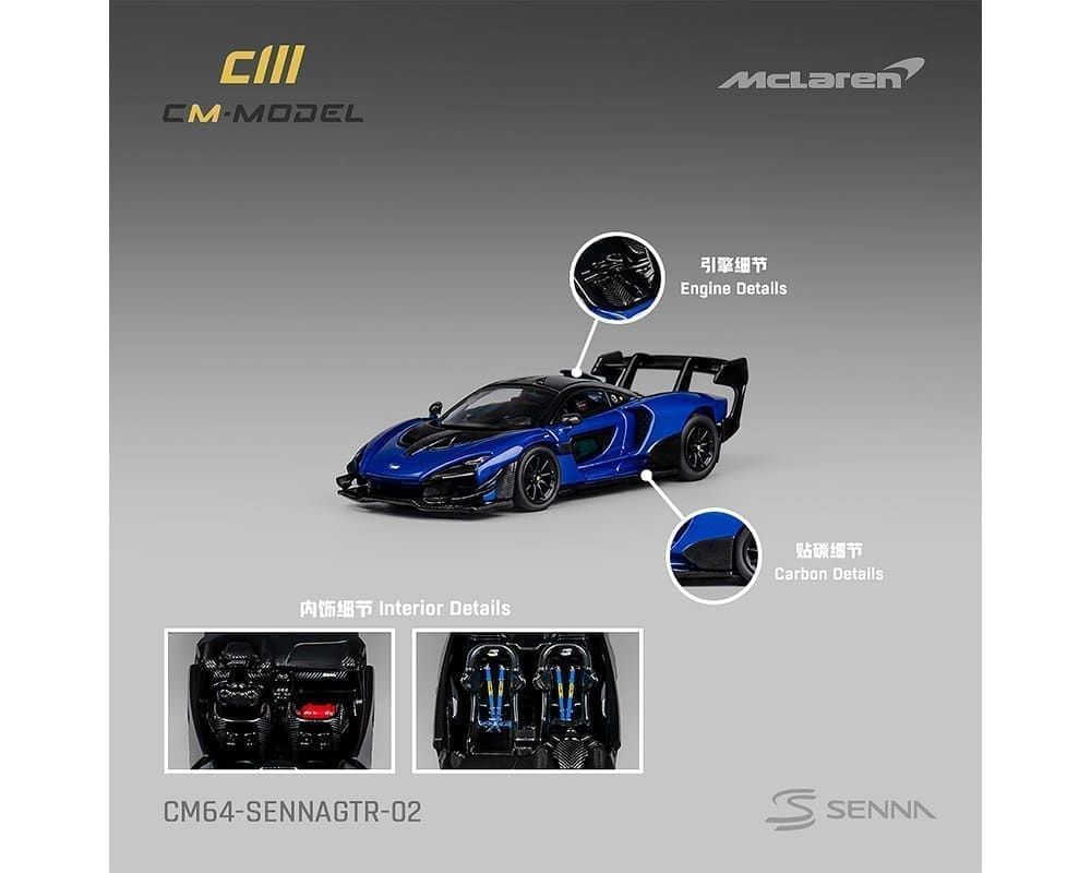 McLaren Senna GTR – Metallic Blue