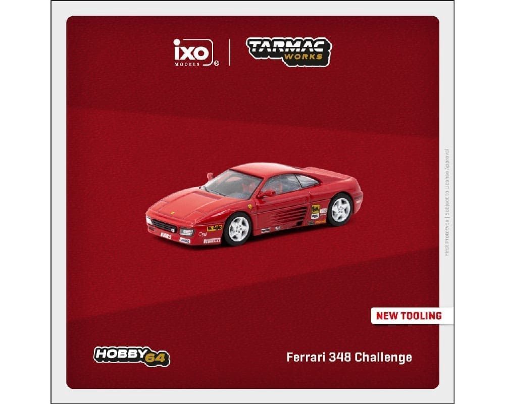 Ferrari 348 Challenge Presentation Red