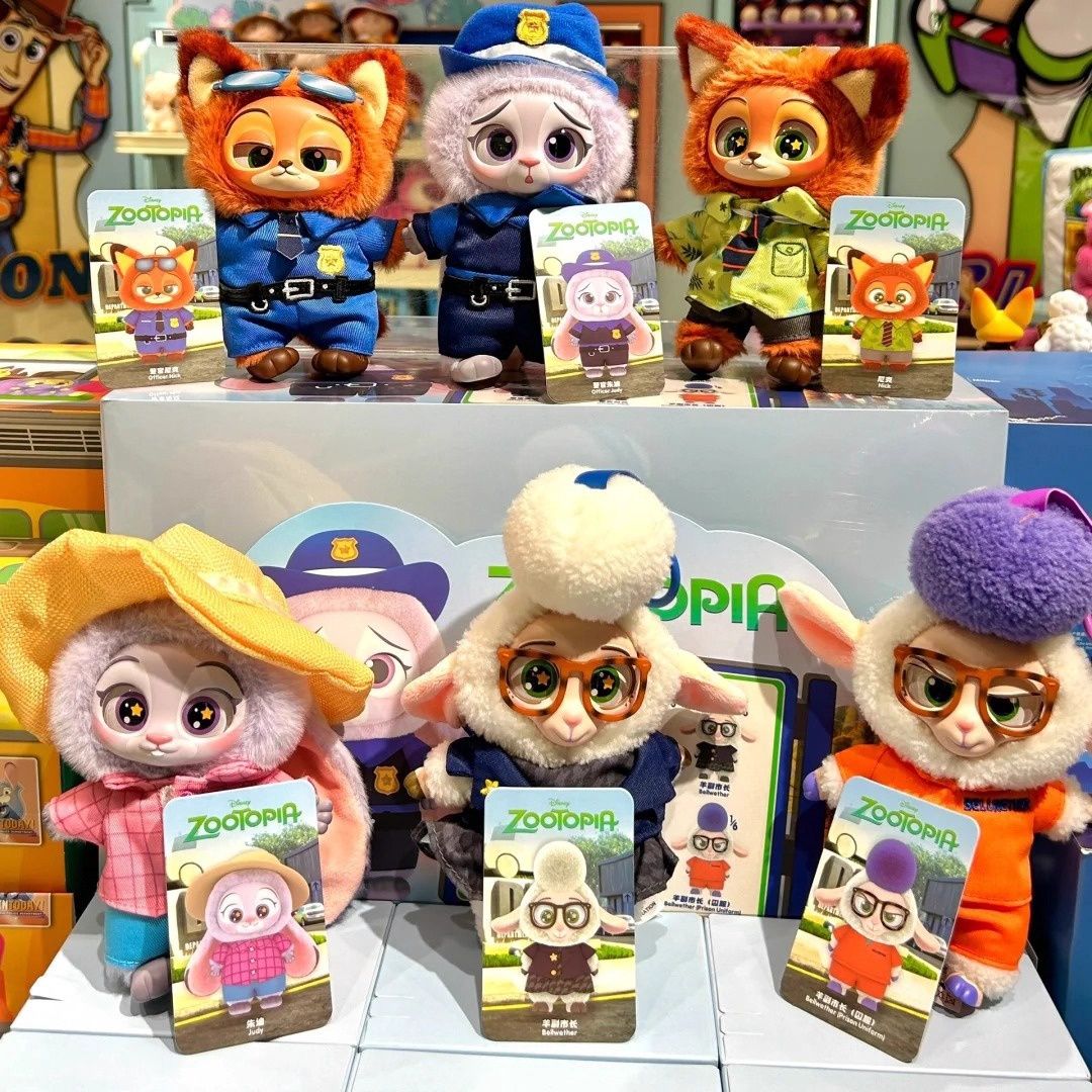 Disney Zootopia Series Vinyl Plush Blind Box