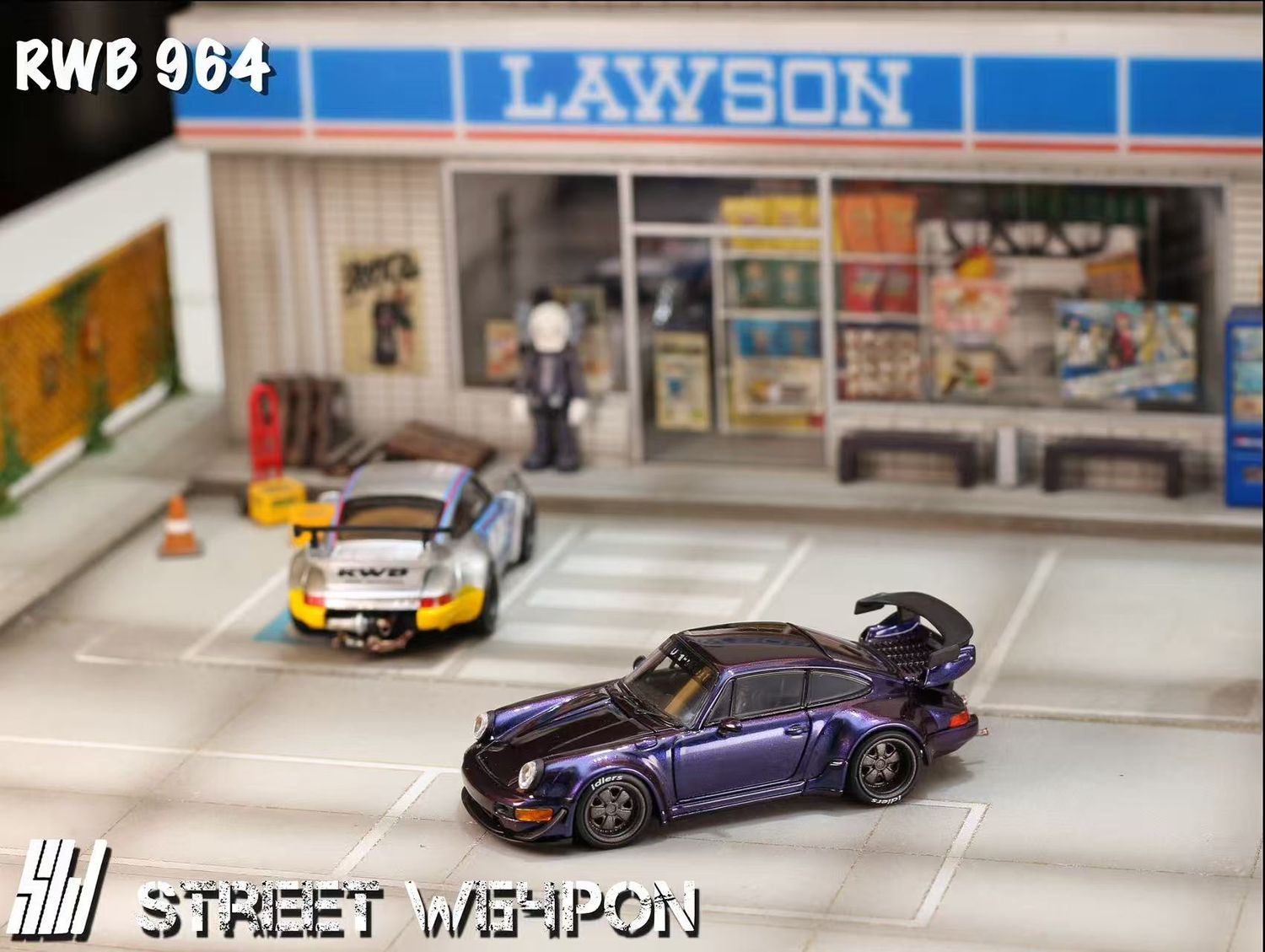 SW Porsche RWB 964 Purple