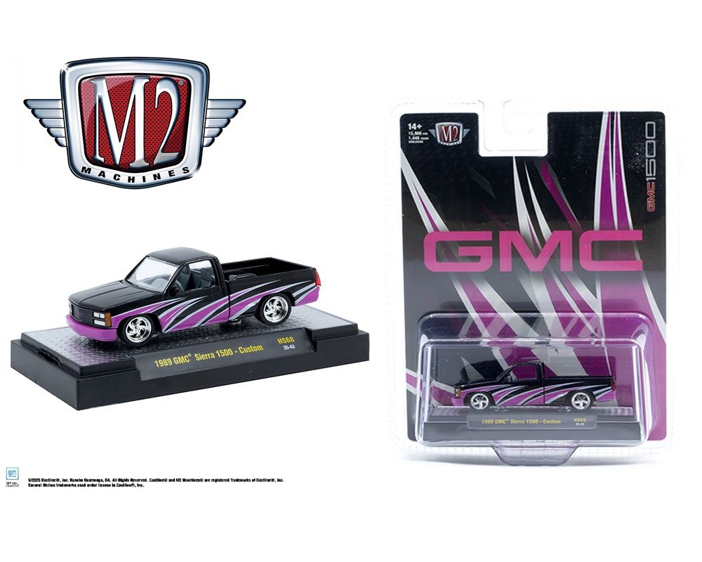 1989 GMC Sierra 1500 – Custom Black Pink