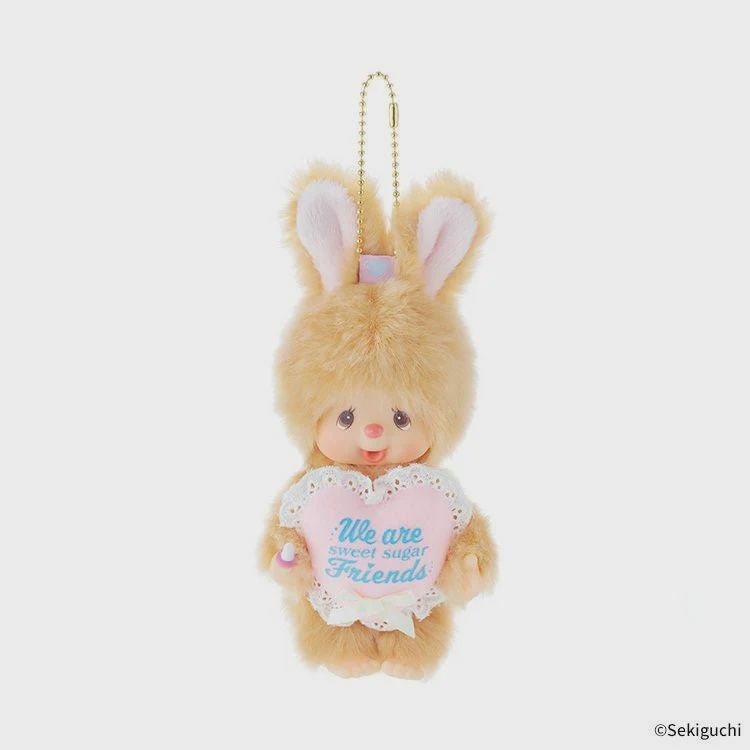 Monchhichi Sweet Sugar Series Keychain  Bunny