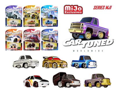 CarTuned 1:64 Mijo Exclusives Series MJ1 Assortment of 6