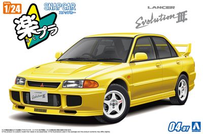 Aoshima 1/24 Snap Car #04-DY CE9A LANCER GSR