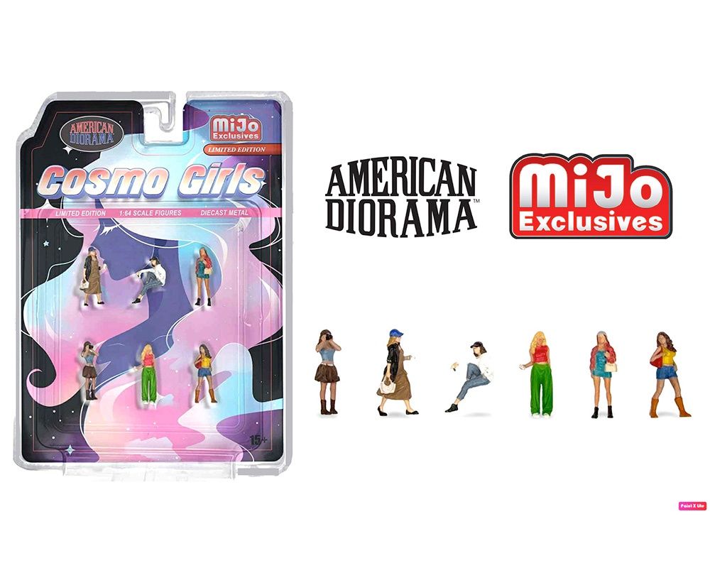 American Diorama 1:64 Figures Cosmo Girls