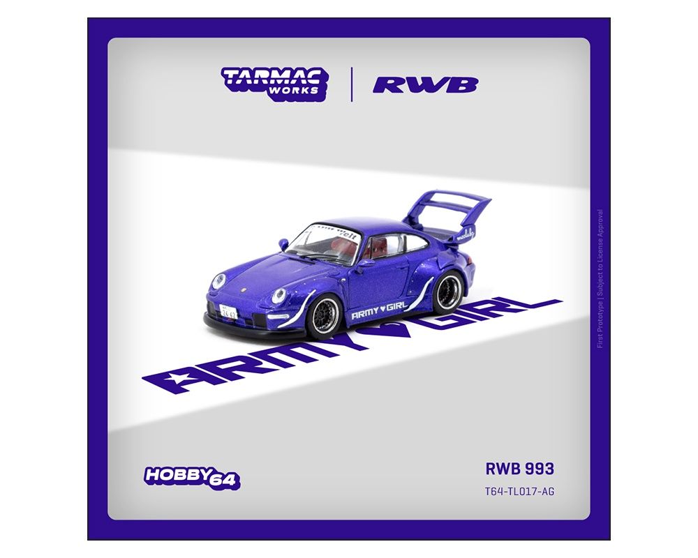 Tarmac Works 1:64 RWB 993 Army Girl