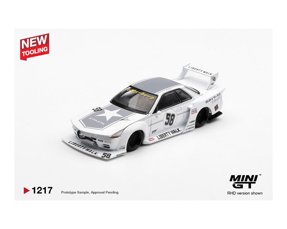Mini GT 1:64 Nissan GT-R32 LB-Kaido Works TAS 2025
