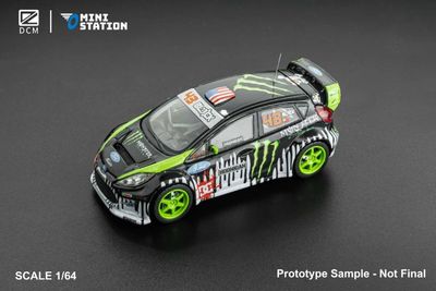 DCM MiniStation 1/64 Ford Fiesta Ken Block #43 Gymkhana Monster limited