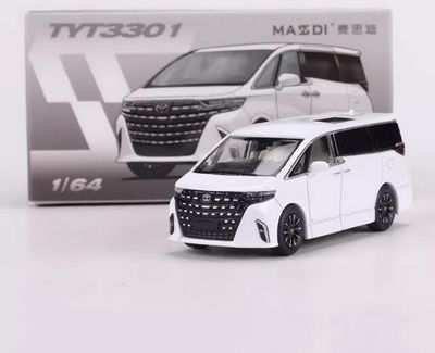 MASDI 1/64 Scale Toyota Alphard 2023 MPV
