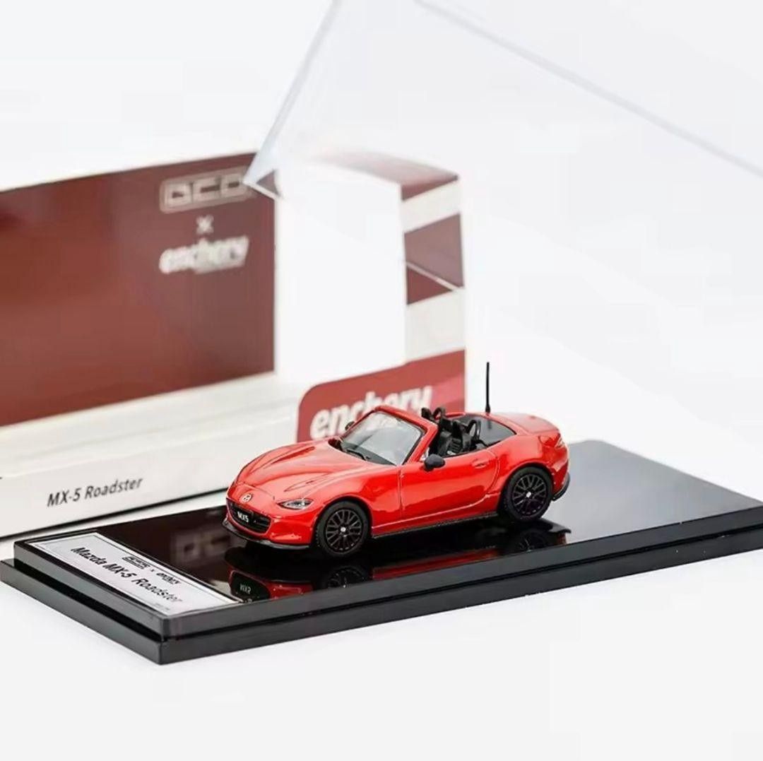 GCD Enchery 1/64 Mazda Roadster Soul Red