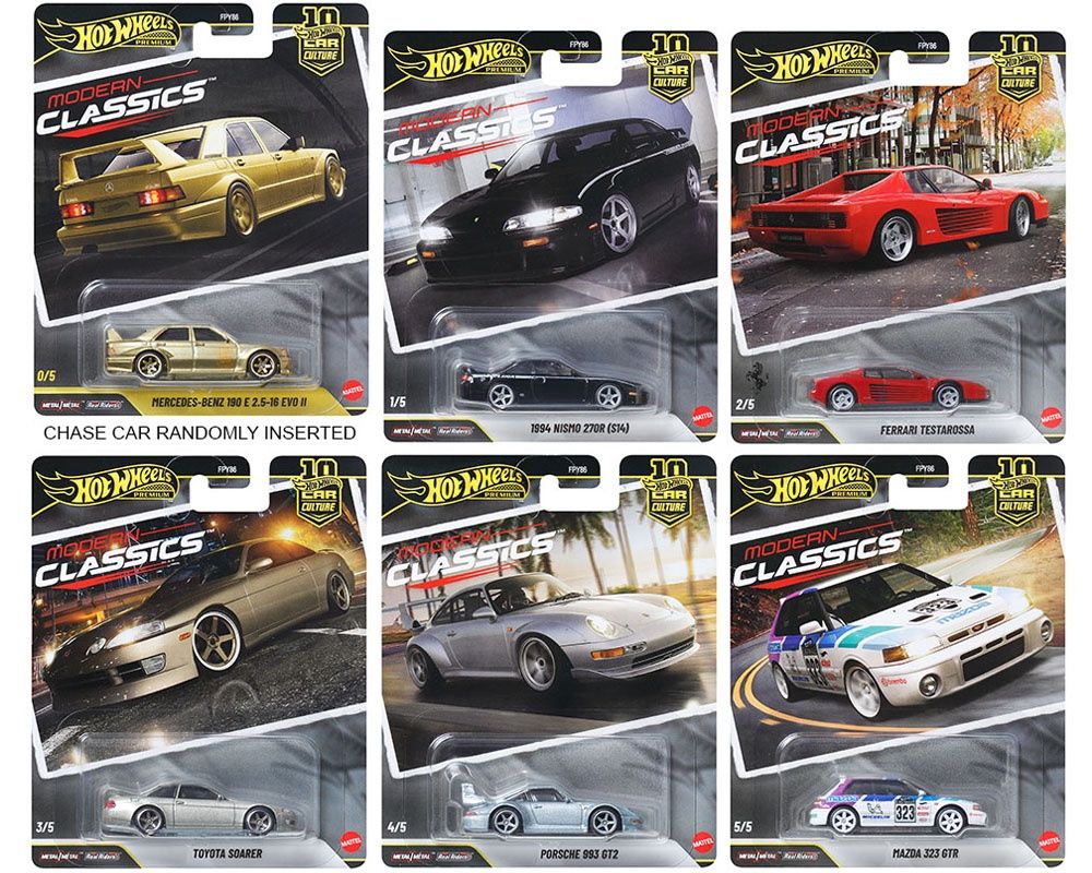 HW 1:64 Car Culture 2026 S Modern Classics
