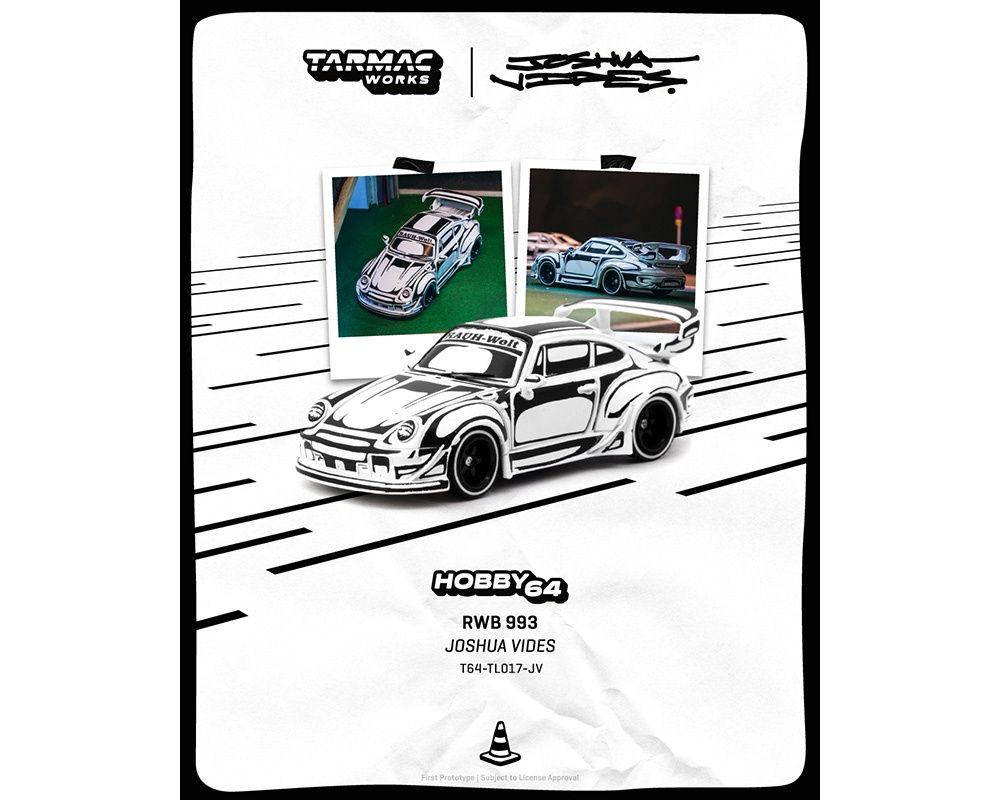 Tarmac Works 1:64 RWB 993 – Designed by JOSHUA VIDES
