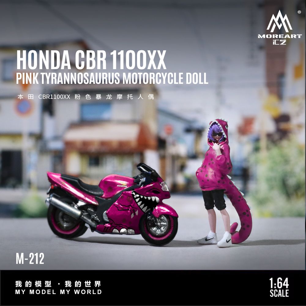 Moreart Honda CBR Girl Pink